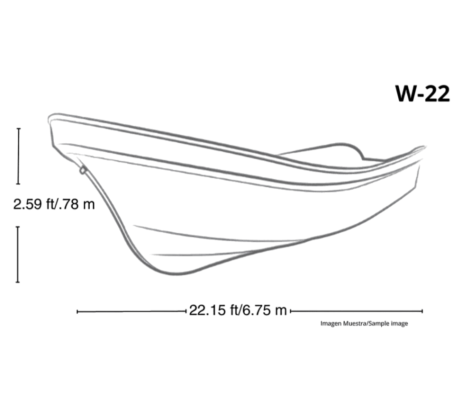 Panga W22 Boat